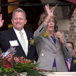 Councilman Robinson and Cohen Waving